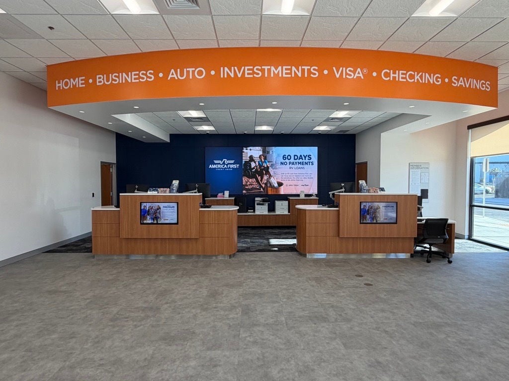 Interior of the Highland America First Branch