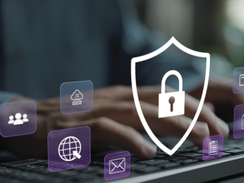 Digital Security graphic. 
